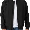Men Lightweight Bomber Jacket Causal Fashion Stylish Windbreaker Light Jacket