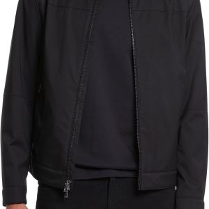 Men Nylon Racer Jacket
